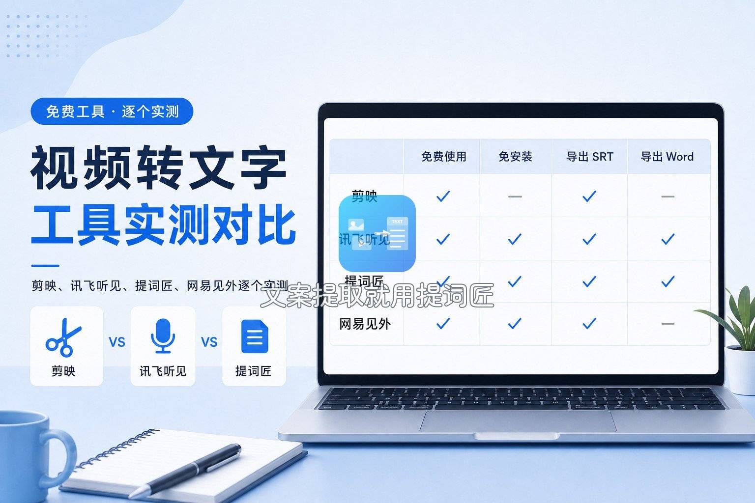 视频提取文字导出文本用什么工具：TXT、Word和字幕文件怎么选