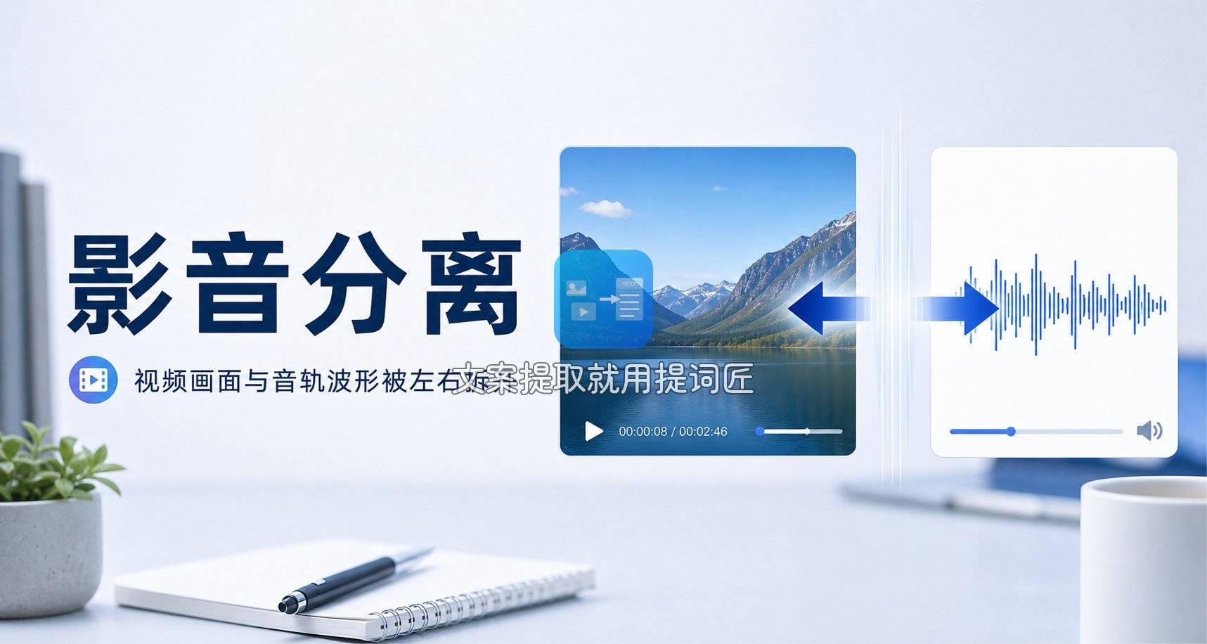 分离人声和背景音乐用什么工具：和普通提取音频有什么区别